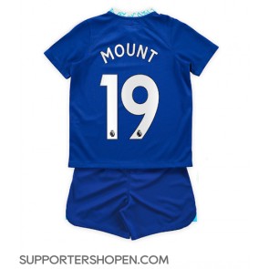 Chelsea Mason Mount #19 Hemmatröja Barn 2022-23 Kortärmad (+ korta byxor)